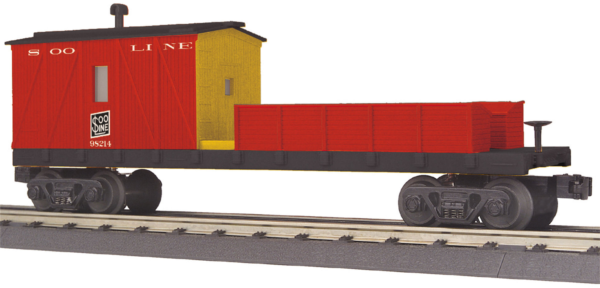 MTH 30-79442 O Gauge SOO Crane Tender Car #98214