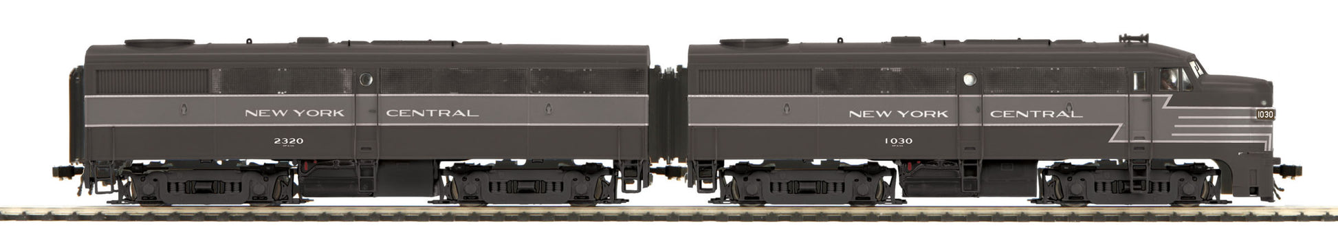 MTH 80-2209-0 HO New York Central ALCO FA-1 A/B Diesel Locomotive DCC #1030,2320