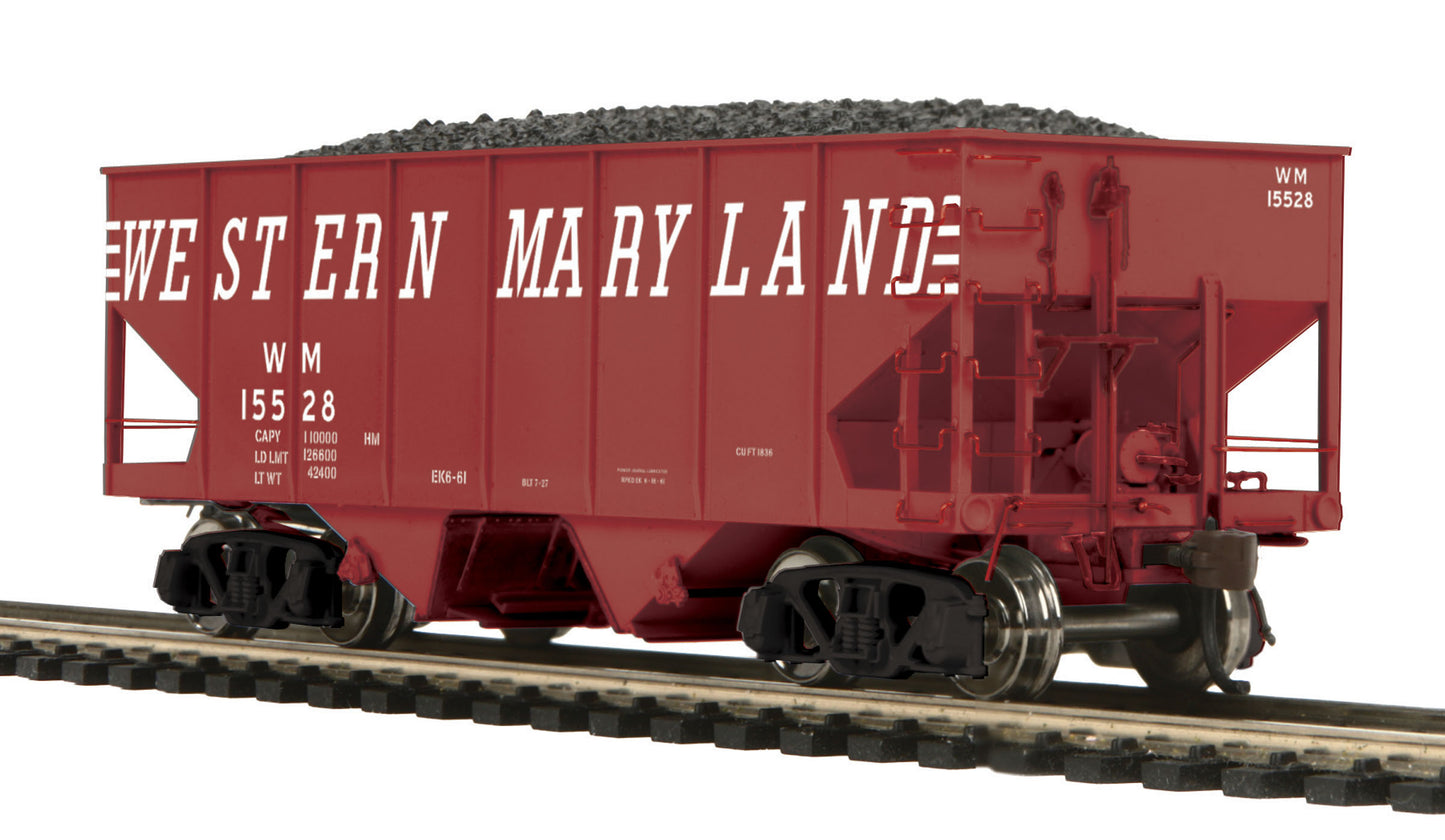 MTH 80-97049 HO WM USRA 55t 2-Bay Hopper #15528
