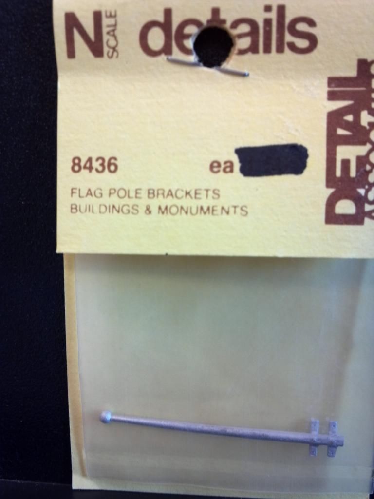 Detail Associates 8436 N Street Details Flagpole w/Mounting Bracket