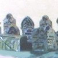 The N Scale Architect 90038 Grave Stones/Crypts 25/