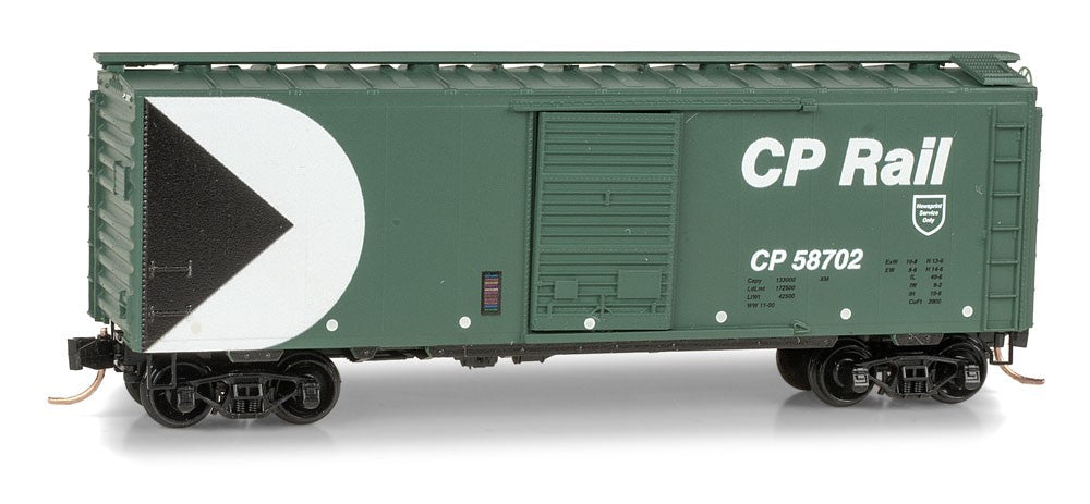 Micro-Trains 02000936 N Canadian Pacific 40' Standard Single Door Boxcar #58702