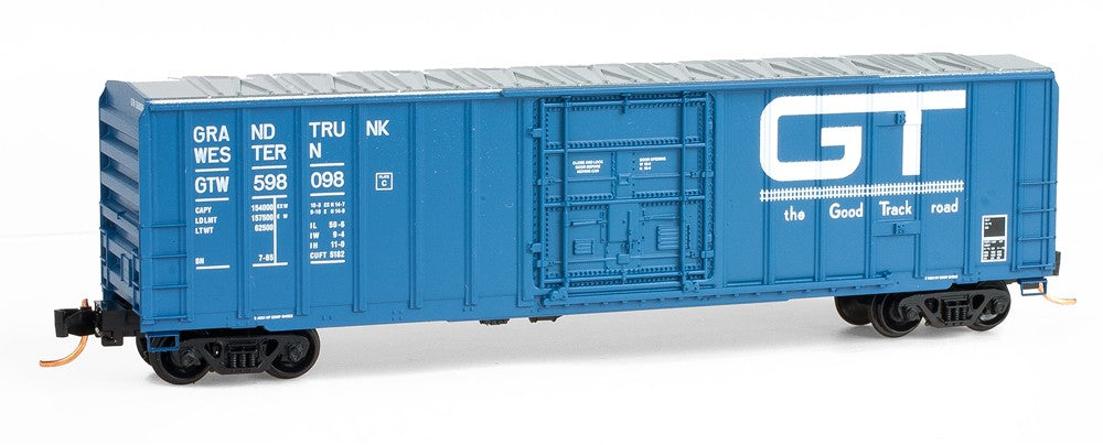 Micro-Trains 02700220 N GTW 50' Plug Door Rib Side Boxcar #598098
