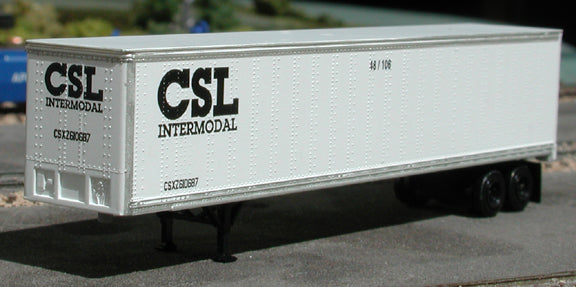 Deluxe Innovations 711611 N Scale CSL Intermodal 48’ Trailer #2
