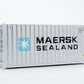 Walthers 949-8051 HO Maersk-Sealand 20'' Fully Corrugated Container