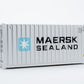 Walthers 949-8051 HO Maersk-Sealand 20'' Fully Corrugated Container