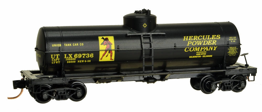 Micro-Trains 06500860 N Hercules Powder Co. 39' Single Dome Tank Car #69736