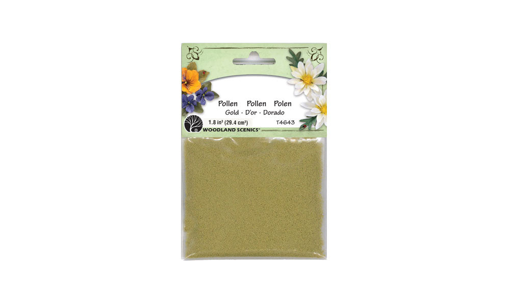 Woodland Scenics T4643 1oz Gold Pollen
