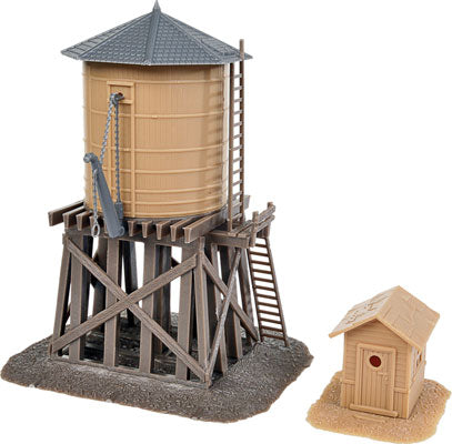 Walthers 931-906 HO Scale Water Tower & Shanty Building Kit