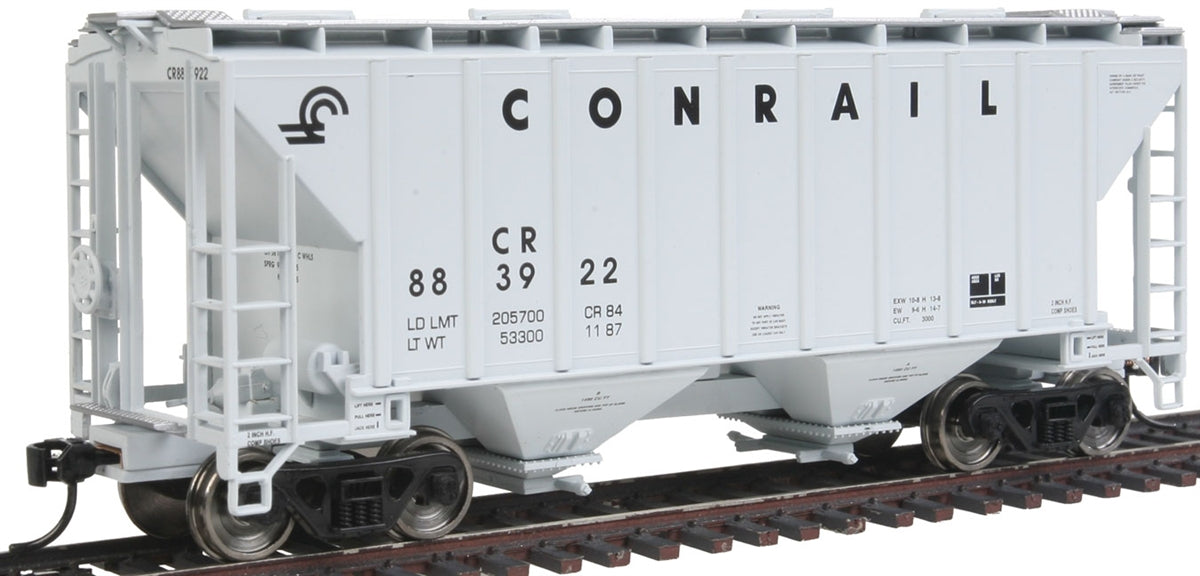 Walthers 910-7124 Conrail 37' Covered Hopper #883922