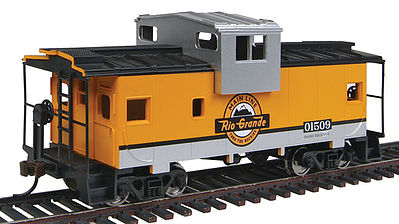 Walthers 931-1529 Ho Rio Grande Wide-Vision Caboose #01509