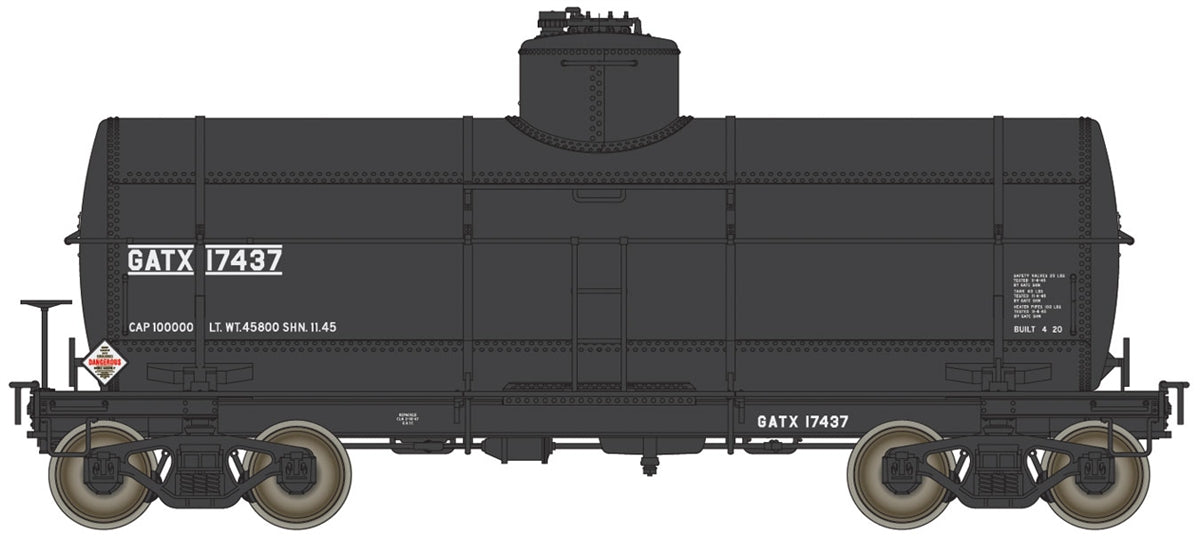 Walthers 920-100505 HO Scale Type 21 10k Gal Tank Car