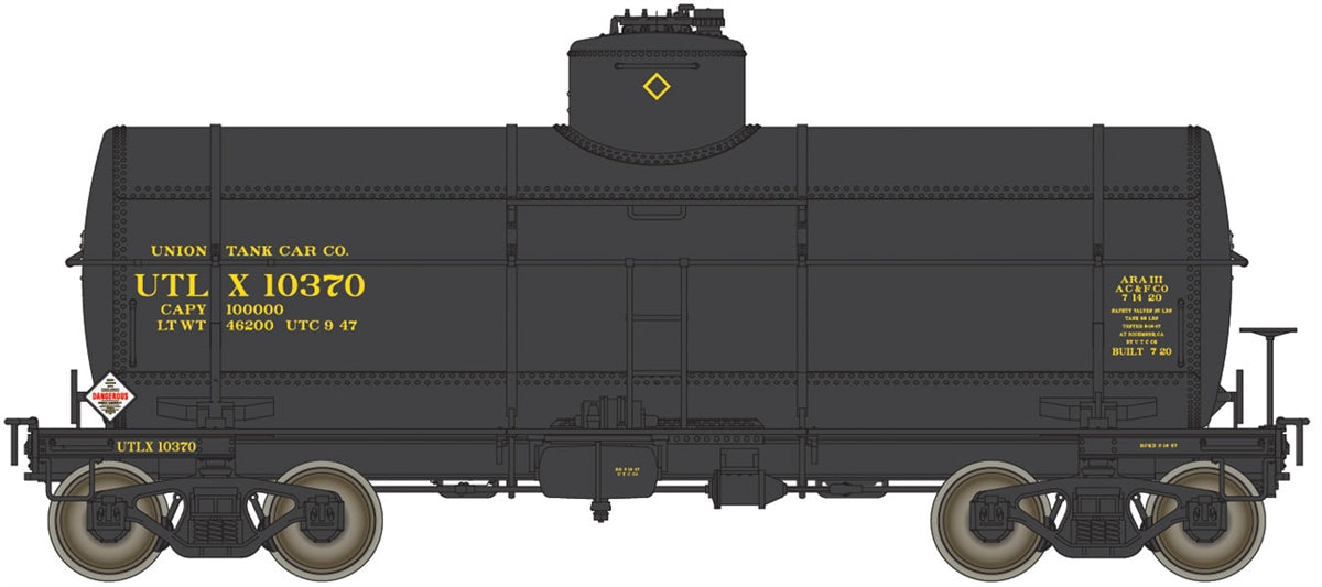 Walthers 920-100510 Type 21 10k Gal Tank Car