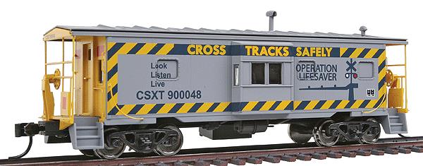 Walthers 932-40462 HO Scale CSX International Car Co. Bay Window Caboose #900048
