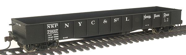Walthers 932-7467 HO Scale Nickel Plate Road 46' USRA Gondola #76017