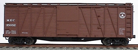 Accurail 4108 HO Maine Central 40' Wood Outside-Braced Boxcar Kit