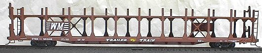 Accurail 9216 HO Western Maryland 89' Bi-Level Open Auto Rack