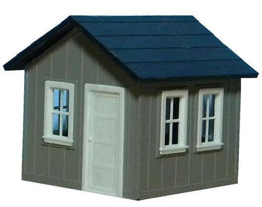 AM Models 127 HO Small Yard Office Kit