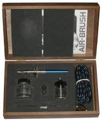 Badger 150-5 Model 150 Airbrush Set with Fine, Medium,Heavy Head & Case