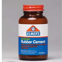 Elmer's Glue 904 Rubber Cement - 4oz Bottle
