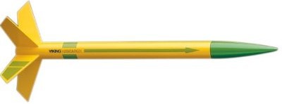 Estes 1949 Viking Flying Model Rocket Kit