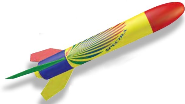 Estes 2493 Spectra Flying Model Rocket Kit