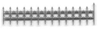 Grandt Line 5246 HO Widow's Walk Iron Railing 1-13/16