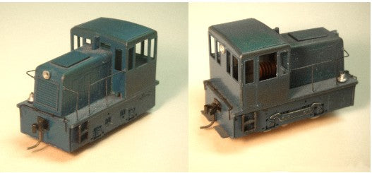Grandt Line 7091 HO GE 25 Ton End Cab Diesel Industrial Locomotive Kit