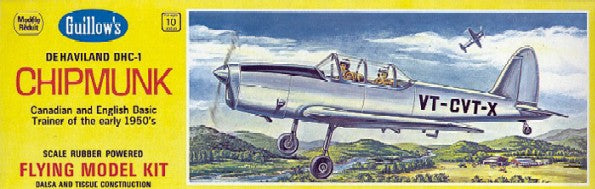 Guillows 903 1:24 De Havilland Chipmunk Balsa Airplane Kit