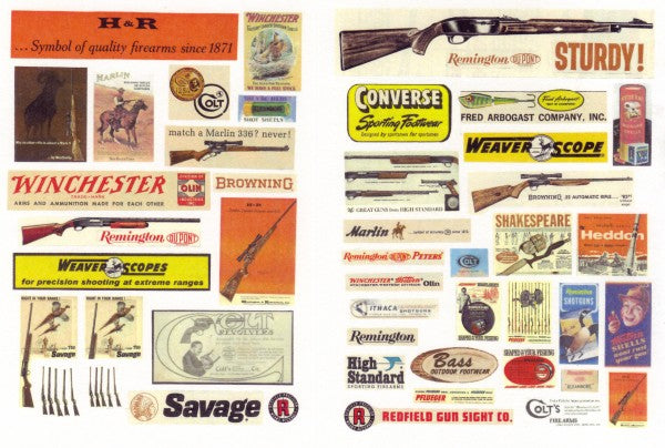 JL Innovative Design 262HO Vintage Firearms and Sporting Signs 1940-1960 (46)