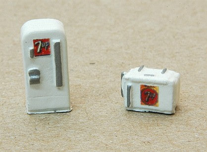 JL Innovative Design 634 N 7-Up Soda Machine (Pack of 2)