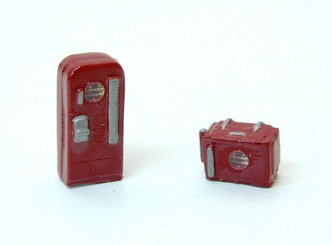 JL Innovative Design 637 HO Dr.Pepper Soda Machine (Pack of 2)
