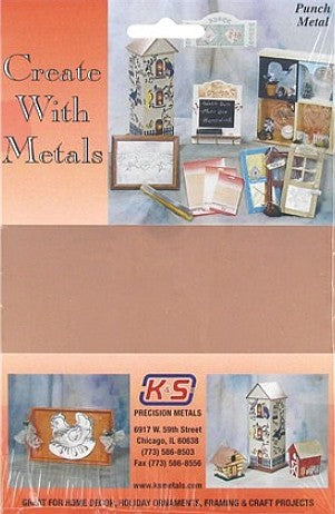 K&S 6525 5" x 7" Copper Sheet