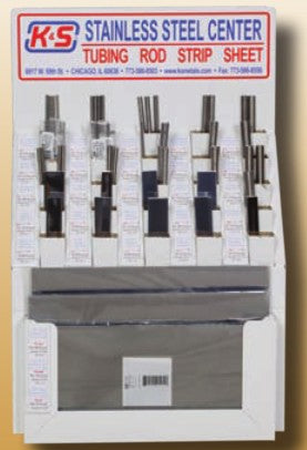 K&S 7100 Stainless Steel Center Content Sheet