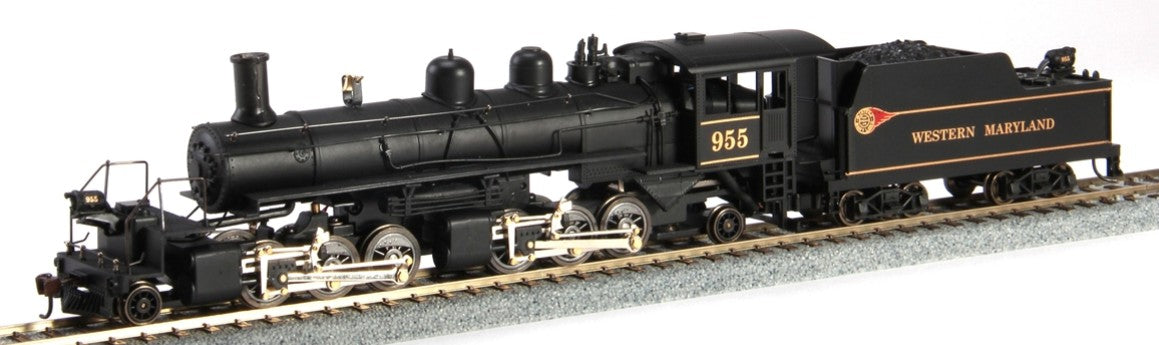 Mantua 345002 HO Western Maryland 2-6-6-2 Articulated Steam Loco & Tender #955