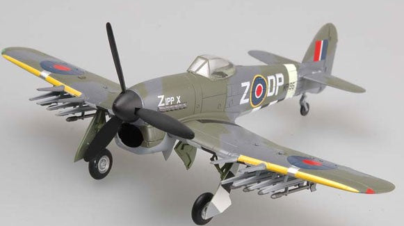 Easy Models 36312 1:72 Assembled Zipp x Hawker Typhoon Mk I Military Plane Kit
