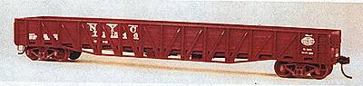 Tichy 1042 HO ATSF 52'' War Emergency Mill Gondola (Mineral Brown) #169288 Kit