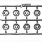 Tichy 3005 HO Westinghouse KC System Brake Gear