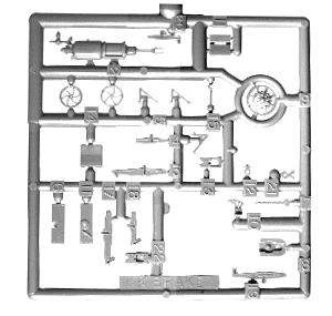 Tichy 3006 HO Standard ARA Cast Stake Pockets For Flat Cars (32)