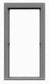 Tichy 8103 HO 64" x 62" 2/2 Double Unit Window (Pack of 6)