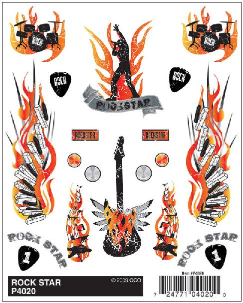 PineCar P4021 Free Bird Dry Transfer Decals