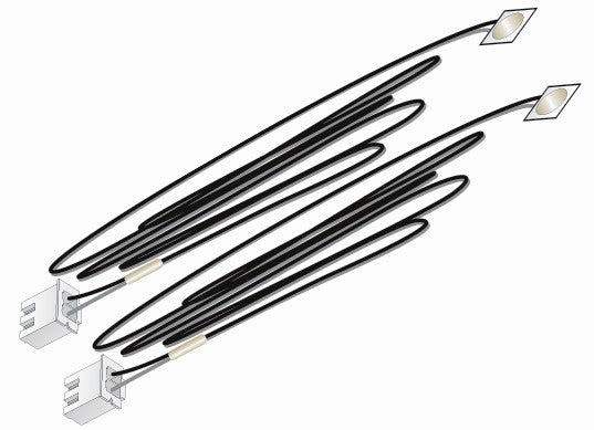 Woodland Scenics JP5742 Just Plug Yellow LED Stick-On Lights (Pack of 2)