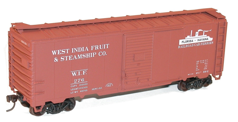 Accurail 3547 HO KIT 40' AAR Box,West India Fruit & Steamship Co