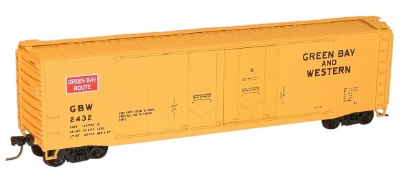 Accurail 5412 50'AAR Dbl PD Box GB&W