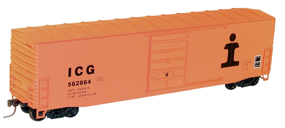 Accurail 5551 HO KIT 50' Superior Door Steel Box, ICG
