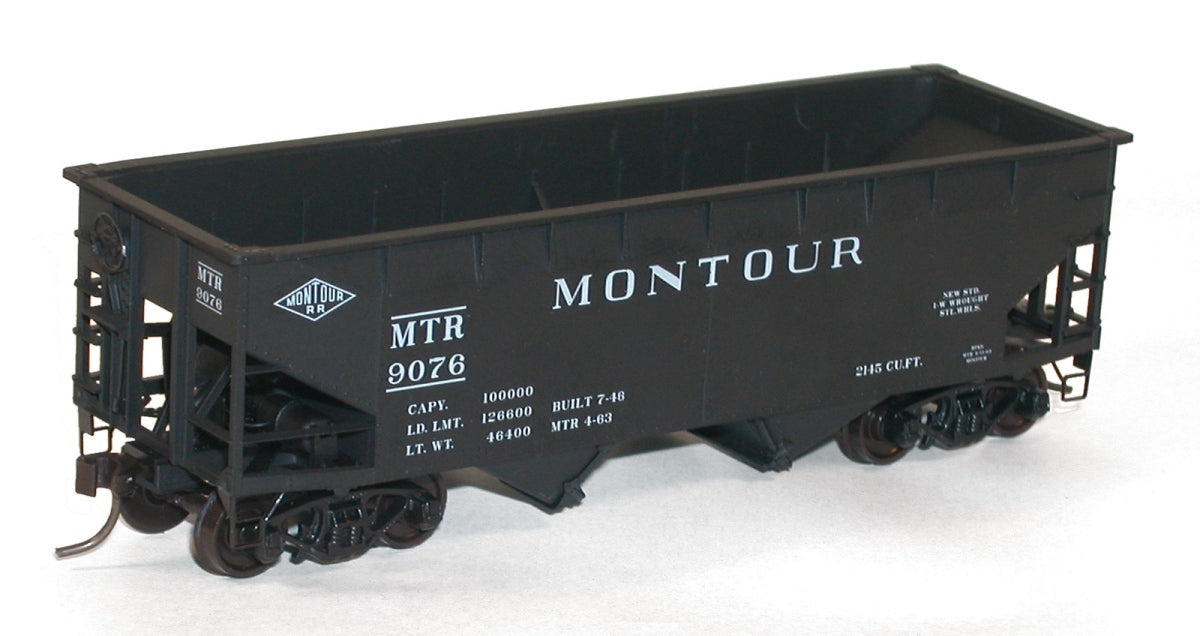 Accurail 7728 HO KIT Offset-side Twin Hopper, Montour