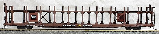 Accurail 9219 HO Burlington 89' Bi-Level Open Auto Rack Kit