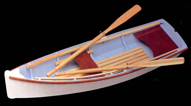 Midwest Products 967 1:12 The Skiff Rowboat Wooden Display Model Kit