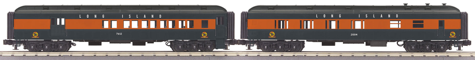 MTH 30-69201 O Scale Long Island 60' Madison Combo/Diner 2 Cae Set