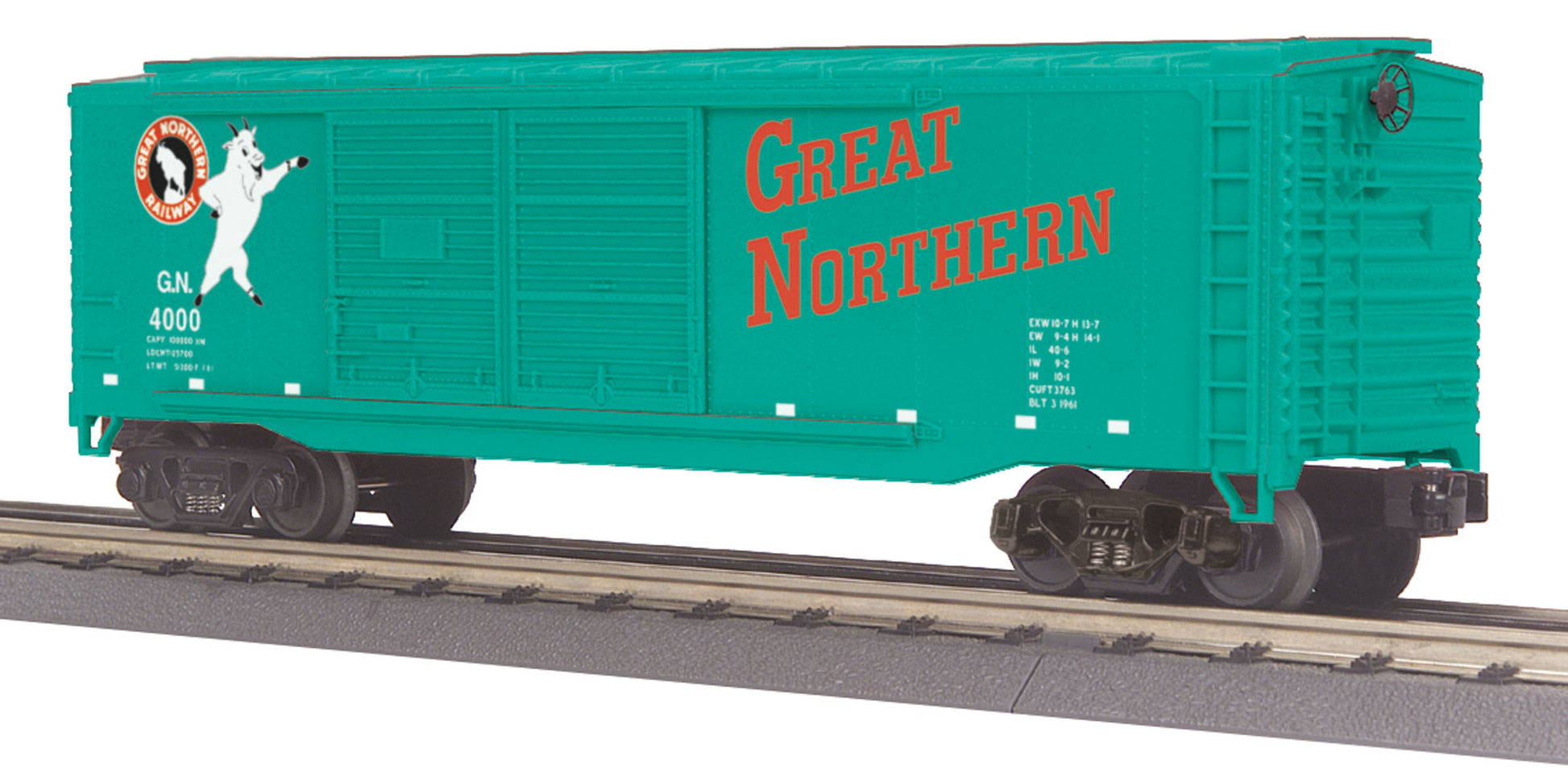 MTH 30-74791 O GN 40' Double Door Boxcar